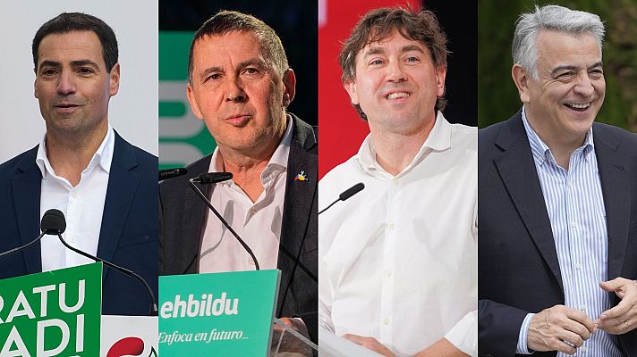 Telediario 2 - Los candidatos defienden sus propuestas antes del debate de RTVE