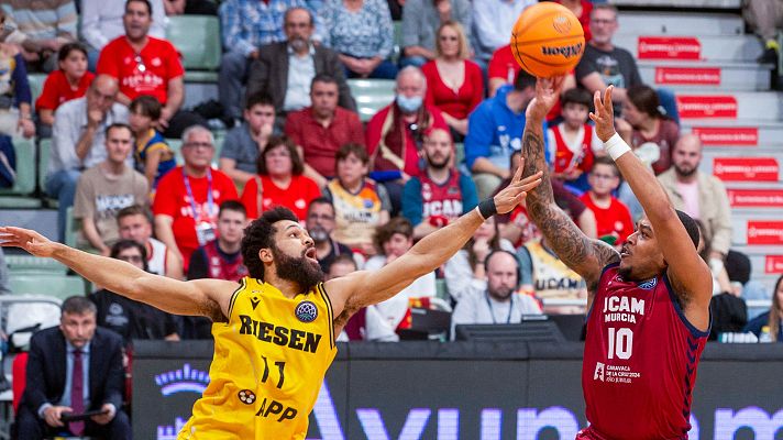 Baloncesto en RTVE - Caupain y su festival de triples para meter al UCAM Murcia en la Final Four de la Basketball Champions