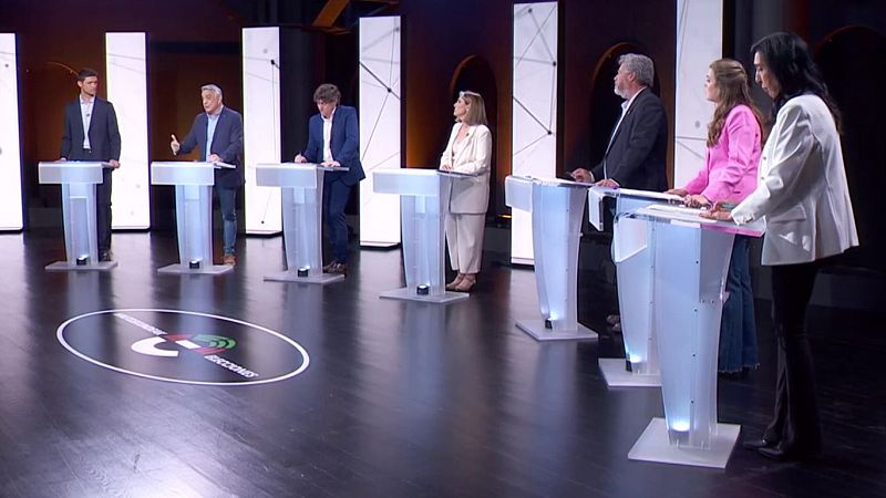 Elecciones vascas 2024 | PP, PSE y Podemos se enzarzan por la vivienda - Especiales informativos | Ver