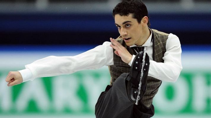 Patinaje sobre hielo - Ejercicio completo de Javier Fernández en el programa libre