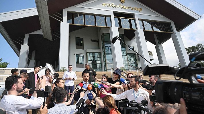 Telediario 2 - Continúa el juicio a Daniel Sancho por el asesinato de Edwin Arrieta en su segunda sesión