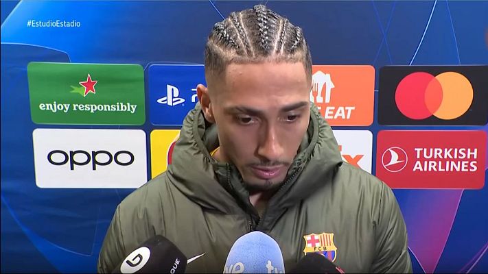 Estudio Estadio - Raphinha: "Aún hay gente que tiene dudas de este Barça. Nosotros respondemos en el campo"