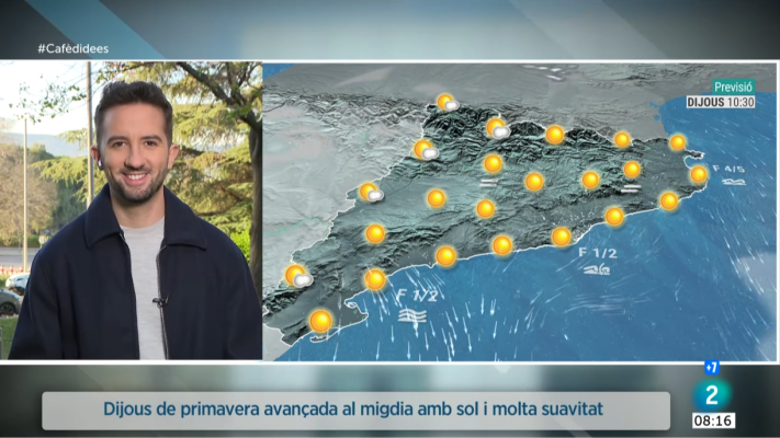 El temps - Contrastos tèrmics amb fred matinal i més calor al migdia