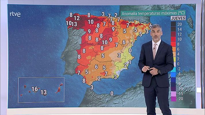 Intervalos de viento fuerte con rachas muy fuertes en Pirineos, Ampurdán y Baleares