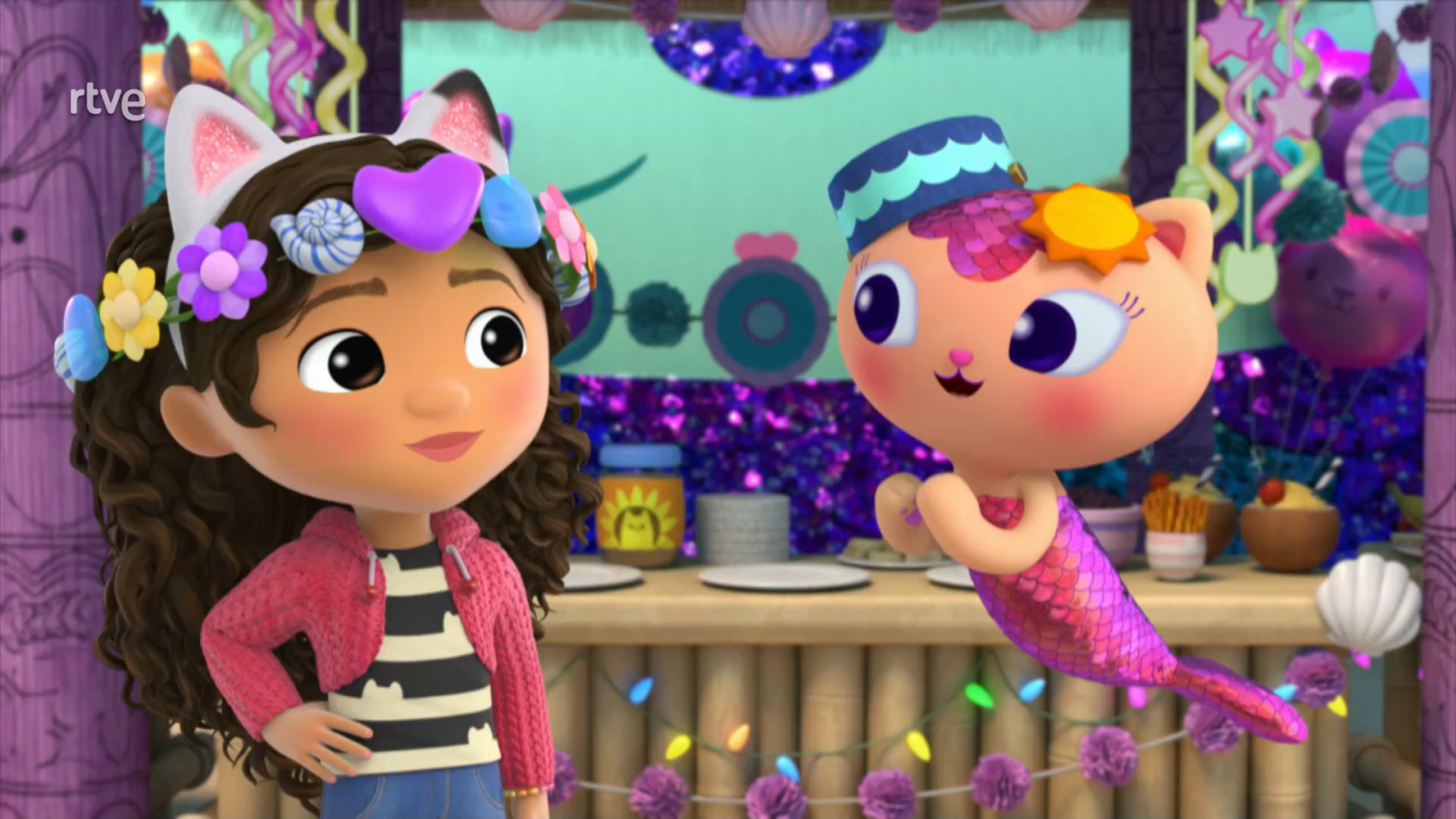 El crucero de las sirenas - La casa de muñecas de Gabby | Ver