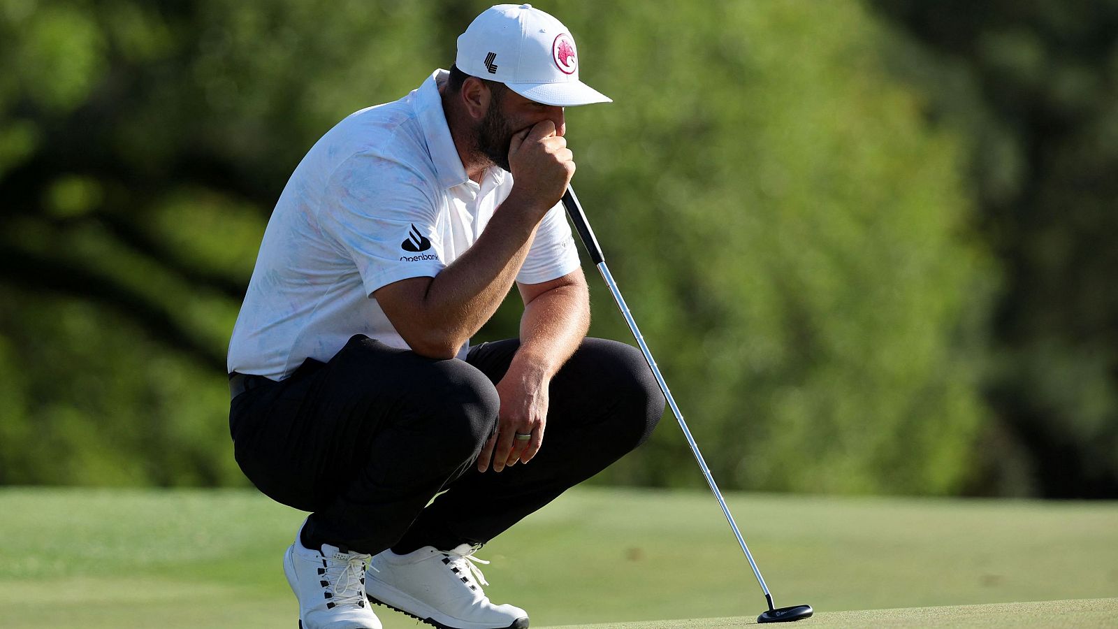 Jon Rahm no tiene un buen inicio en el Master de Augusta de golf