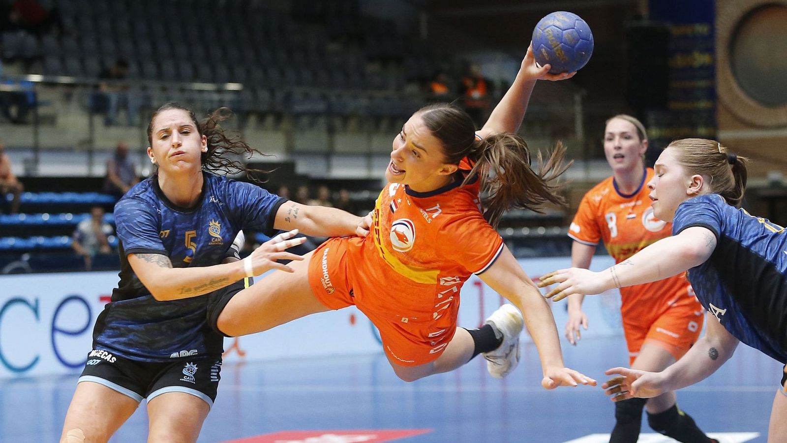 Balonmano - Torneo Preolímpico femenino: Países Bajos - Argentina