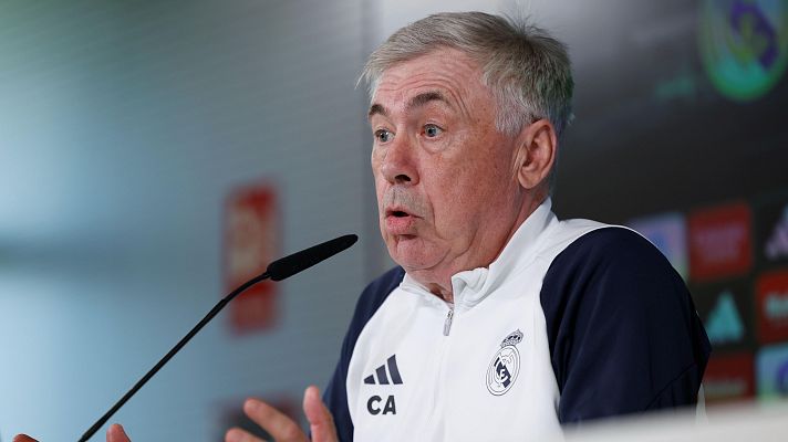 Fútbol - Carlo Ancelotti: "Están todos disponibles, incluido Militao"