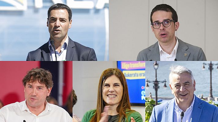 La campaña vasca llega a su ecuador con los candidatos lanzados a por el voto