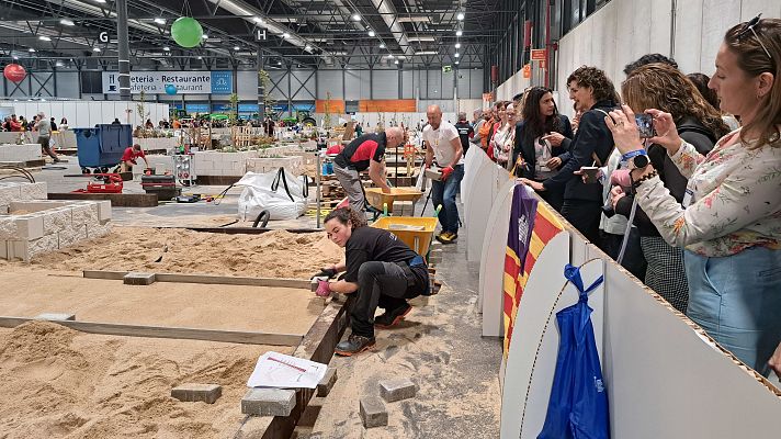 Telediario 1 - Se celebran las "Spainskills" en Madrid, las Olimpiadas de Formación Profesional