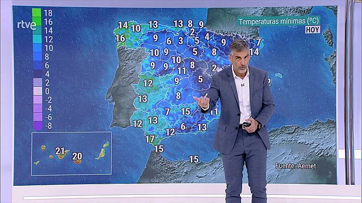 Temperaturas significativamente elevadas en Canarias