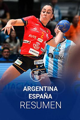 Preolmpico de balonmano | Argentina - Espaa. Resumen