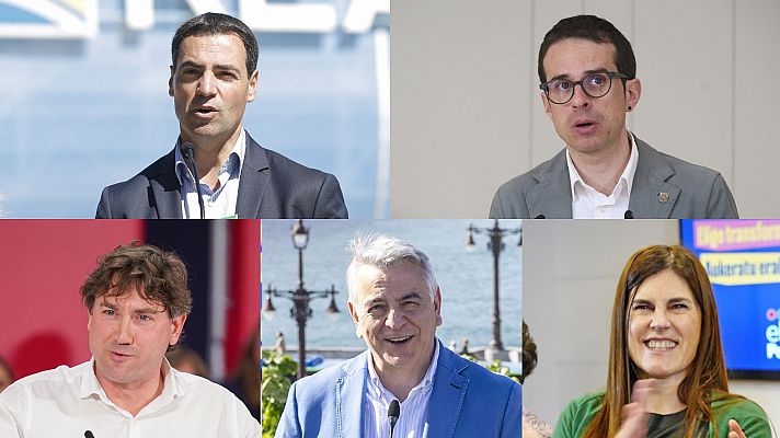 Telediario 2 - Los candidatos ponen el acelerador a una campaña que llega a su ecuador con reproches cruzados