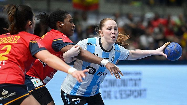 Balonmano - Torneo Preolímpico femenino:Argentina - España
