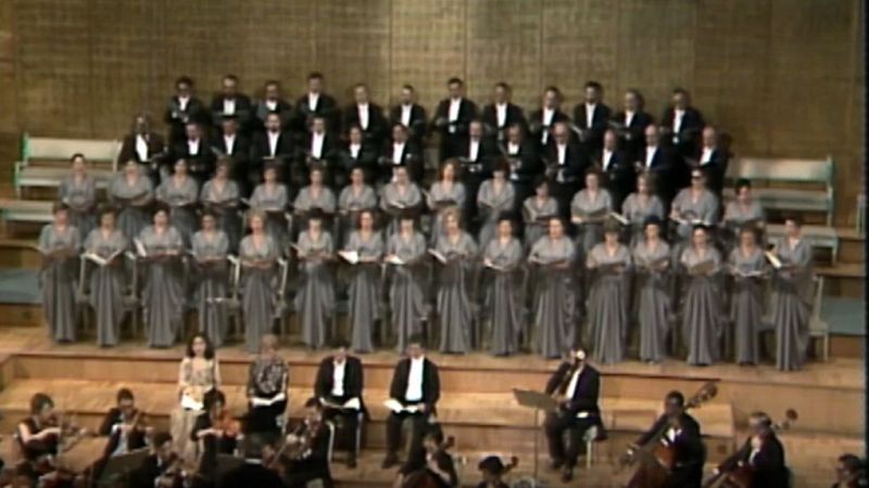 Concierto de la Orquesta Sinf�nica y Coro de RTVE. Obras de Mozart y Brahms