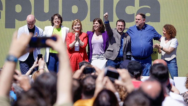 ERC y Junts cruzan reproches y sealan al PSC en la precampaa de las catalanas