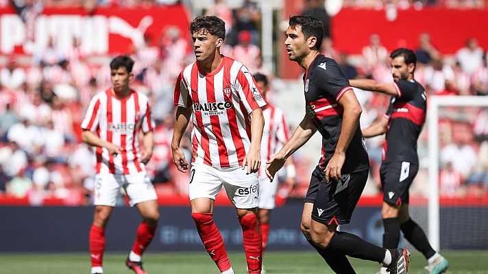 Resúmenes de LaLiga - Sporting - Cartagena: resumen del partido, 35ª jornada