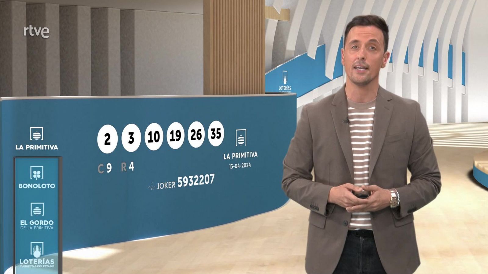 Sorteo de la Bonoloto y Primitiva del 13/04/2024 - ver ahora