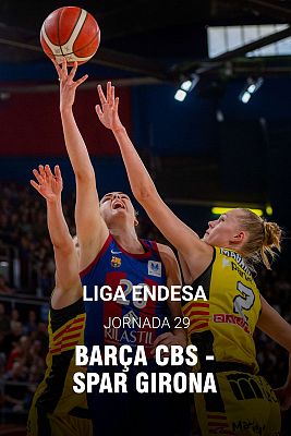 Baloncesto en RTVE - Liga Endesa 29ª Jornada: Barça CBS - Spar Girona