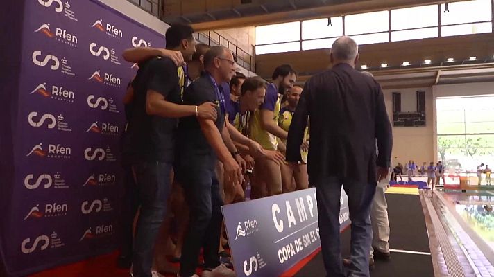 Waterpolo - Copa del Rey. Entrega Copa