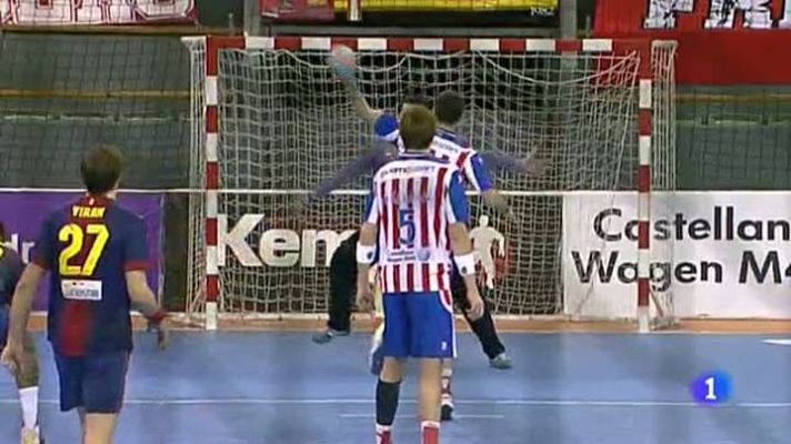 El Barça gana el 'clásico' del balonmano al Atletico de Madrid