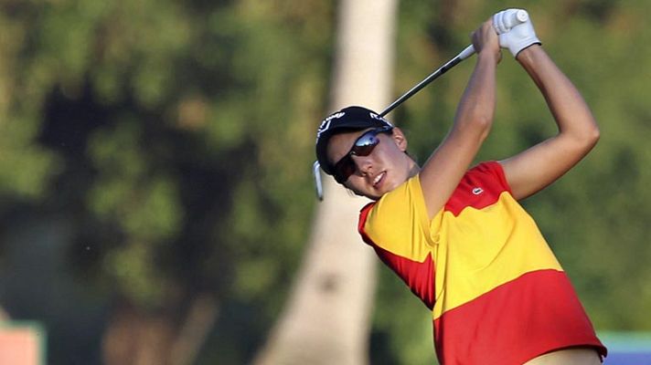 La española Carlota Ciganda, 'rookie' del año de golf