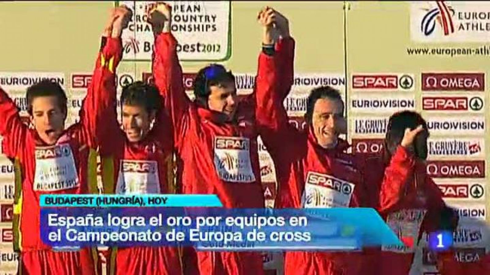 Telediario 1: España gana el Europeo de cross por equipos | RTVE Play