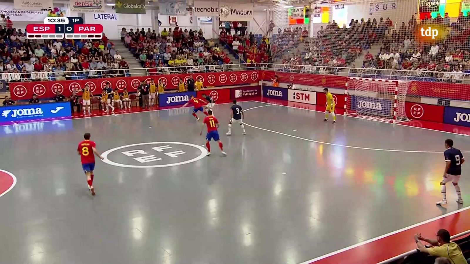 Fútbol Sala - Amistoso selección masculina: España - Paraguay