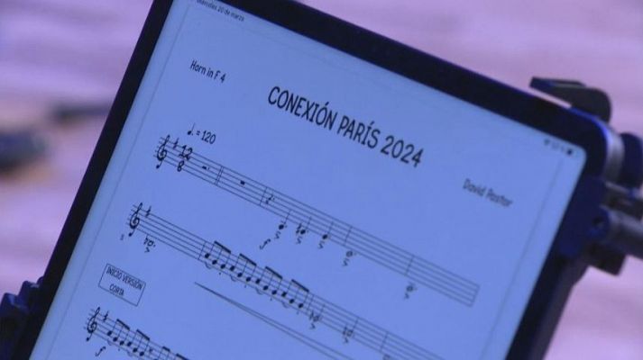 Conexión París 2024, la sintonía olímpica de RTVE interpretada por la Orquesta y Coro
