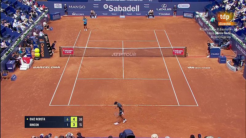 Tenis - ATP 500 Barcelona Trofeo Conde de Godó - 1º partido: Facundo Diaz - Daniel Rincón - ver ahora