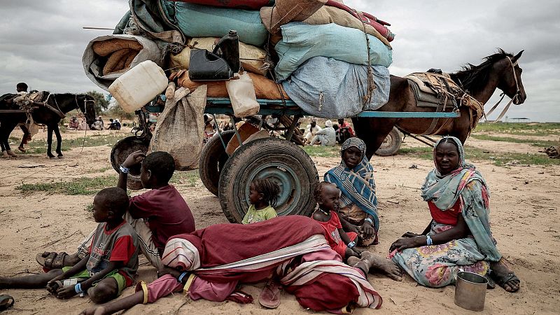 Un ao de la guerra de Sudn: ha provocado la mayor crisis de refugiados