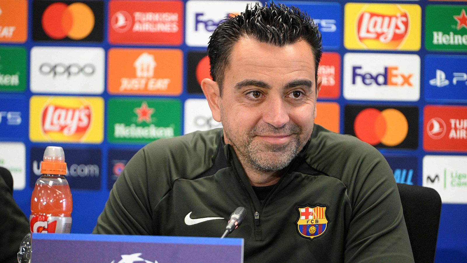 Xavi: "Mañana Montjuic tiene que ser una caldera" - Fútbol | Ver