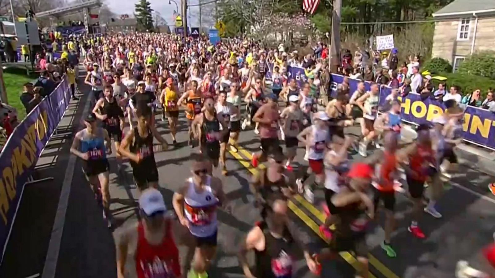 Atletismo - Maratón de Bostón