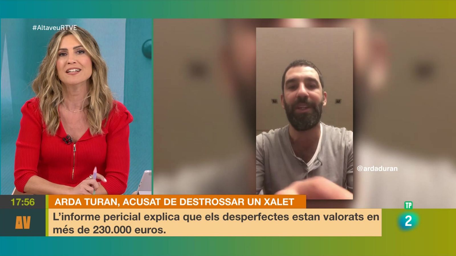 Arda Turan, acusat de destrossar un xalet | L'altaveu - L'altaveu | Veure
