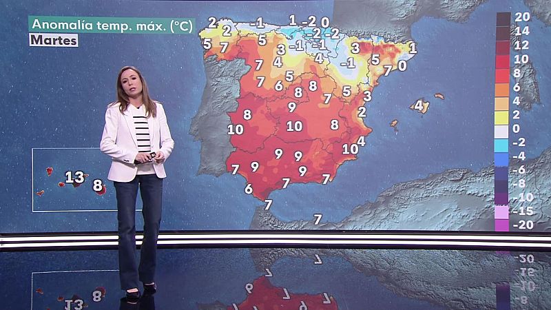 Las temperaturas descenderán en la mitad norte peninsular y mitad este de Canarias - ver ahora