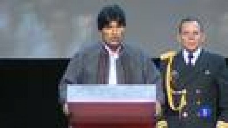Evo Morales da ánimos a su homólogo venezolano