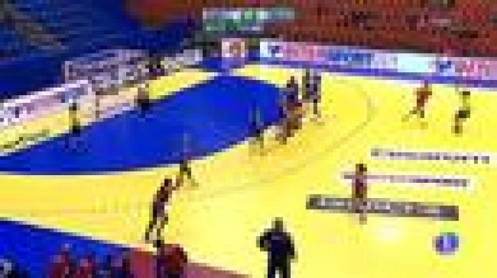 Telediario 1 - Rumanía aleja a España de las medallas