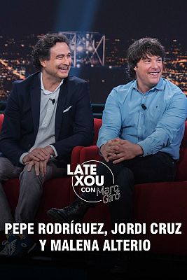 Pepe Rodríguez, Jordi Cruz y Malena Alterio