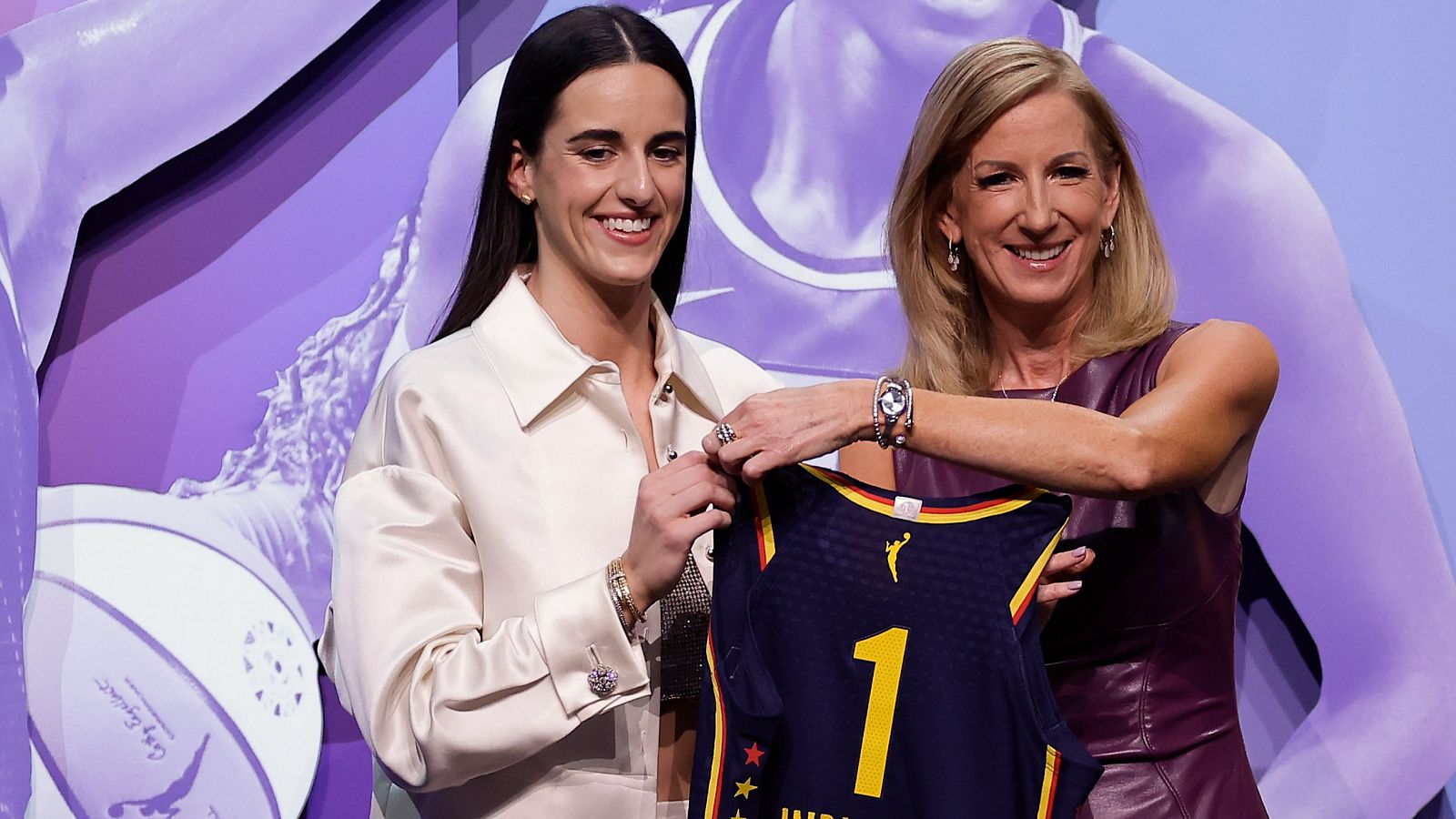 Caitlin Clark, número uno del draft de la WNBA