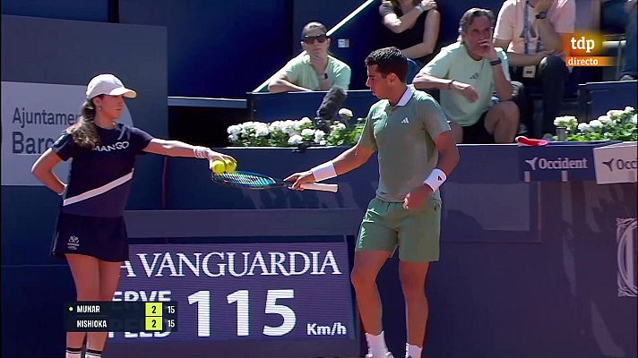 Tenis - ATP 500 Barcelona Trofeo Conde de Godó: Munar - Nishioka