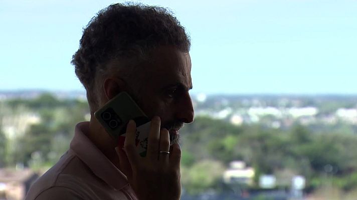 Telediario 1 - Hispanopalestinos tratan de evacuar a sus familiares desde la Franja de Gaza