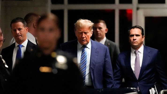 Telediario 1 - Otras causas penales que acechan a Donald Trump