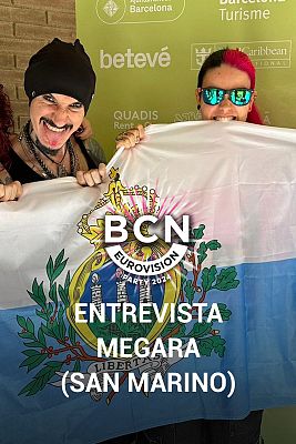 Eurovisión - Entrevista a Megara, representantes de San Marino