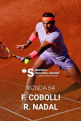 ATP 500 Barcelona Trofeo Conde de Godó: Flavio Cobolli - Rafa Nadal