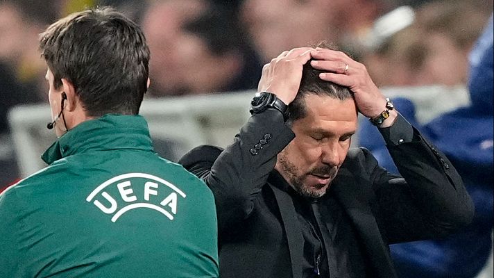 Simeone: "No pudimos tener la contundencia que ellos tuvieron"