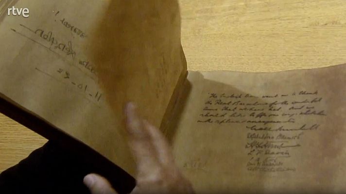  - El primer libro de firmas del Real Club de Tenis Barcelona