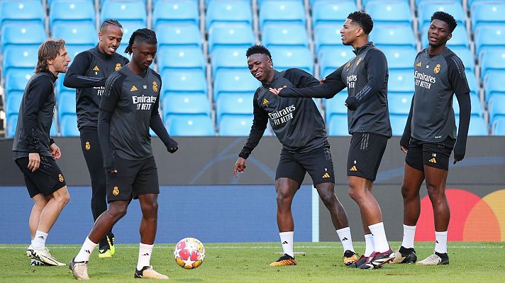 Telediario 1 - Misión asaltar el Etihad: el Real Madrid, contra la estadística