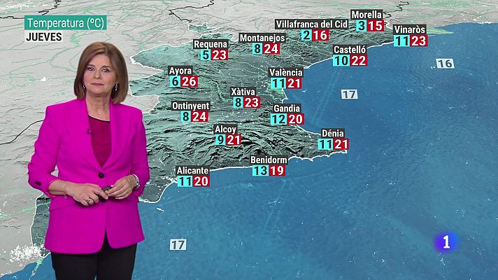 El tiempo en la Comunitat Valenciana - 17/04/2024