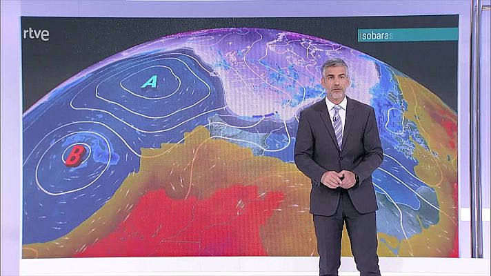 El tiempo - Intervalos de viento fuerte con rachas muy fuertes en el entorno del bajo Ebro