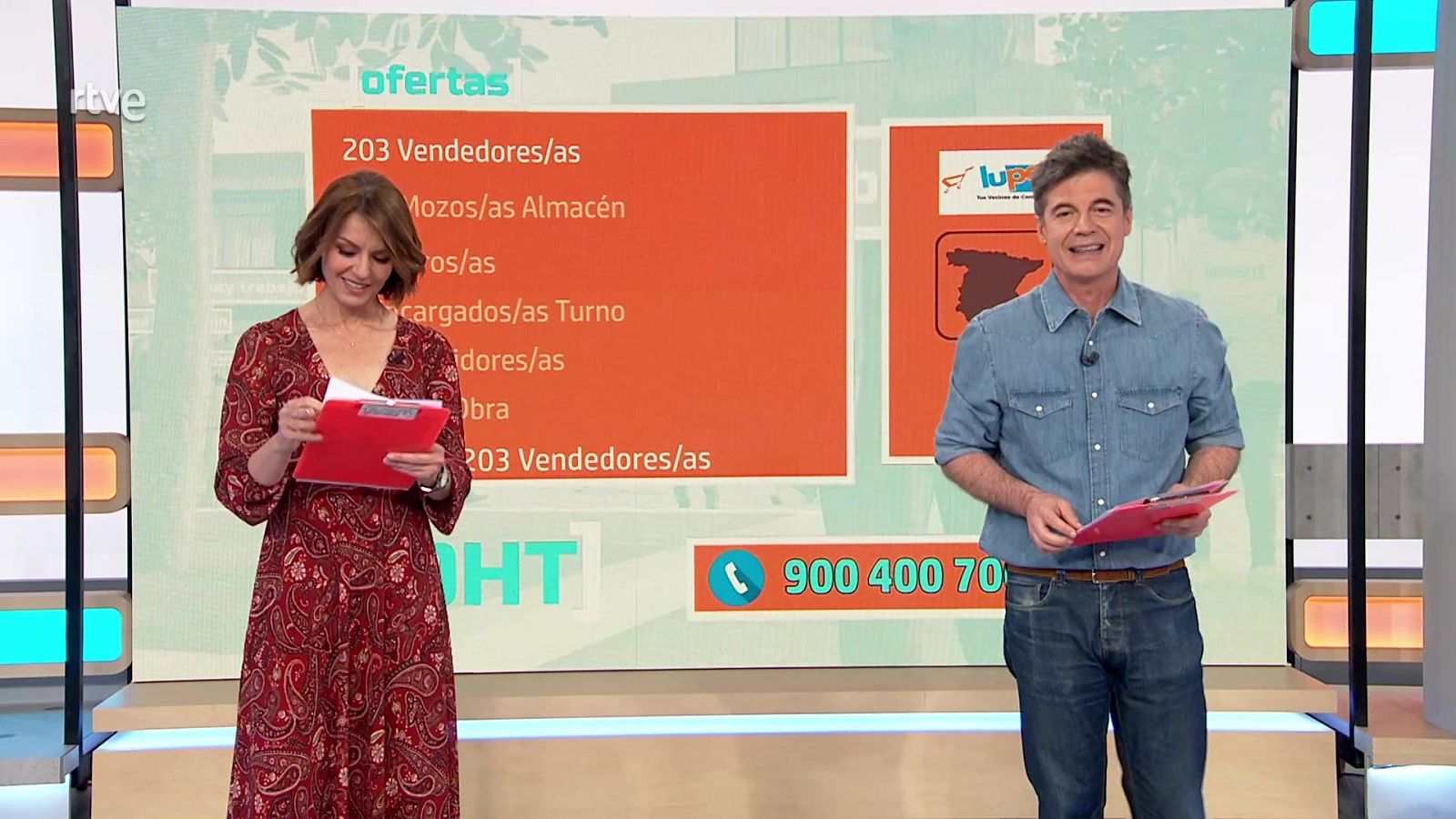 Aquí hay trabajo - 18/04/24 - ver ahora